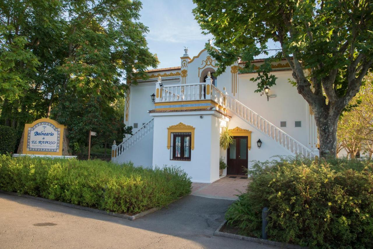 Hotel Balneario El Raposo Puebla de Sancho Pérez Exteriör bild